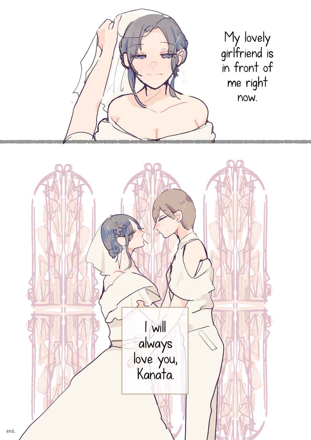 Page 5 Chapter 94 Doukyonin ni Kataomoi Shiteru Yuri Manga