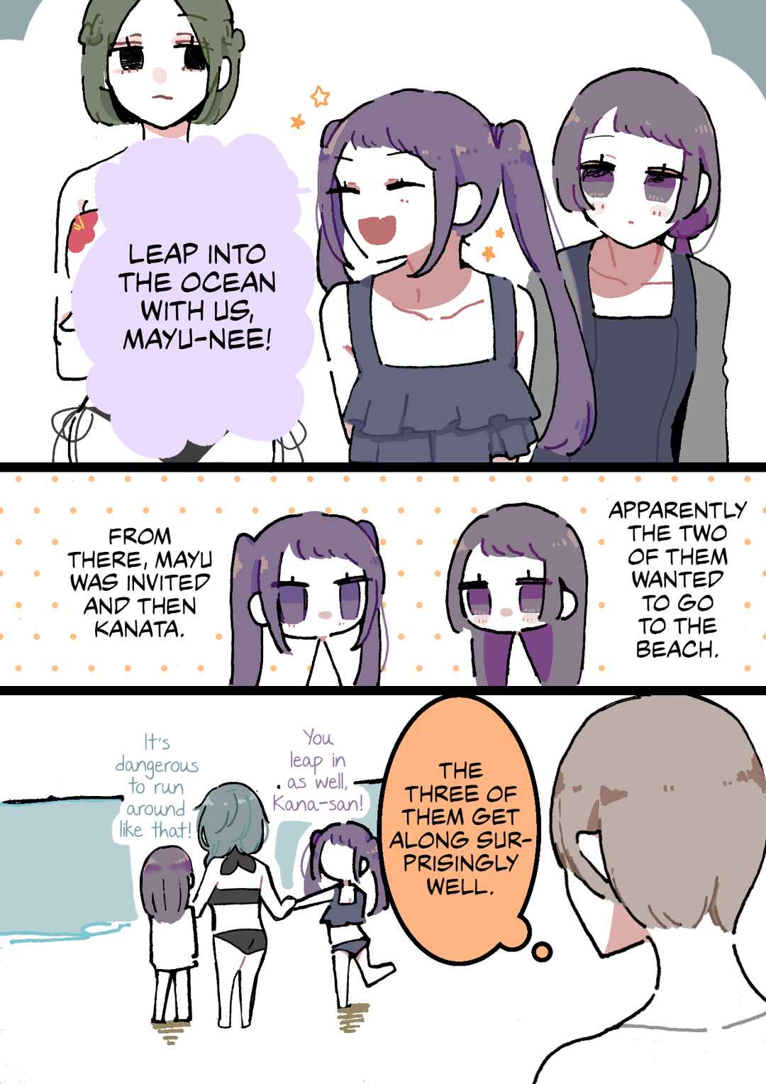 Page 2 Chapter 61 Doukyonin ni Kataomoi Shiteru Yuri Manga