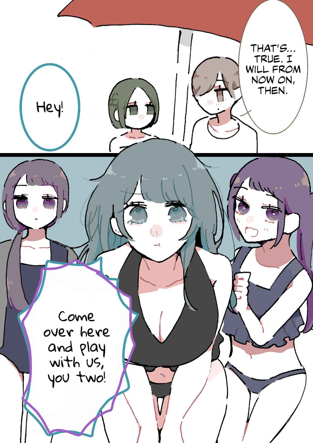 Page 4 Chapter 61 Doukyonin ni Kataomoi Shiteru Yuri Manga