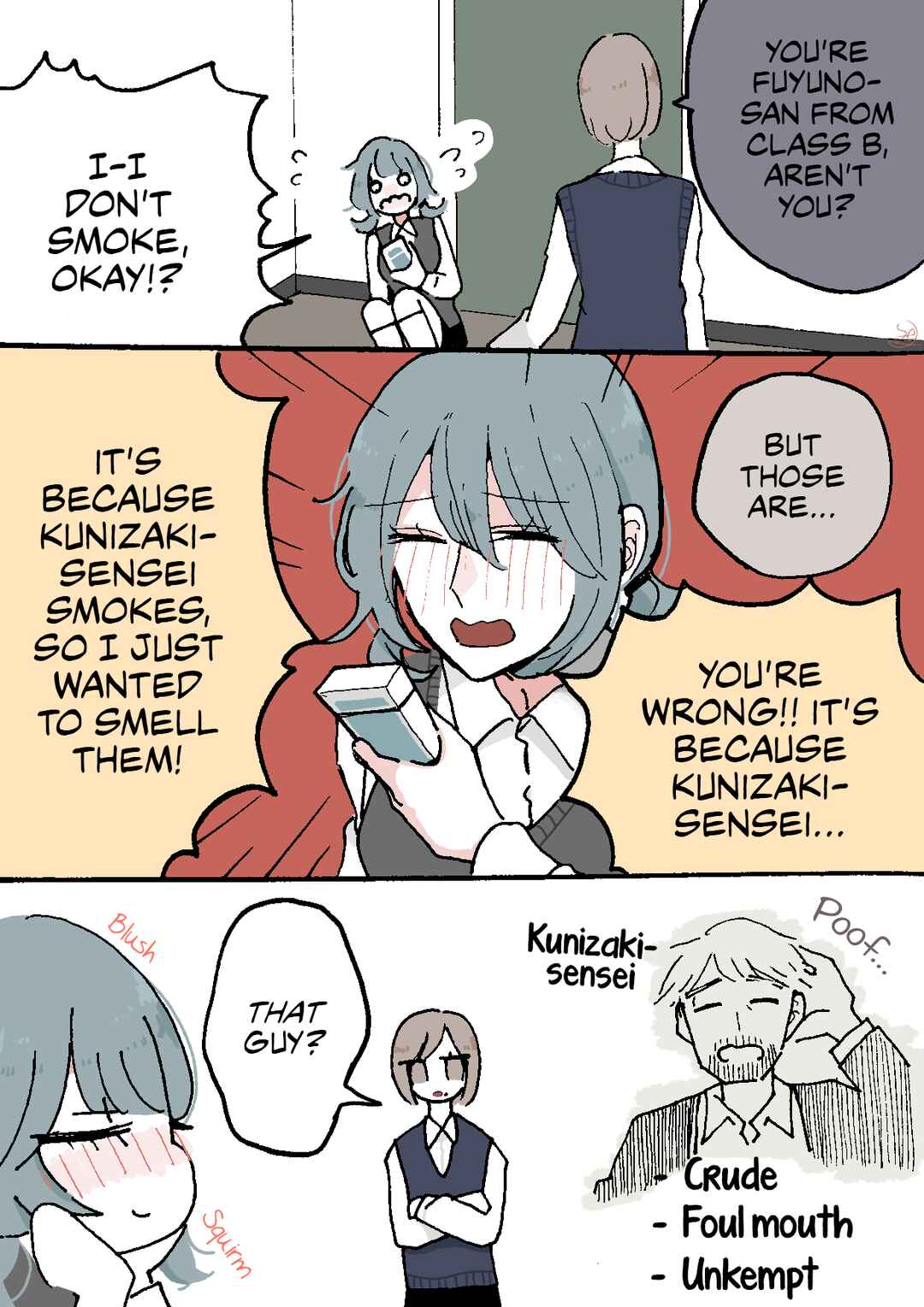 Page 2 Chapter 9 Doukyonin ni Kataomoi Shiteru Yuri Manga