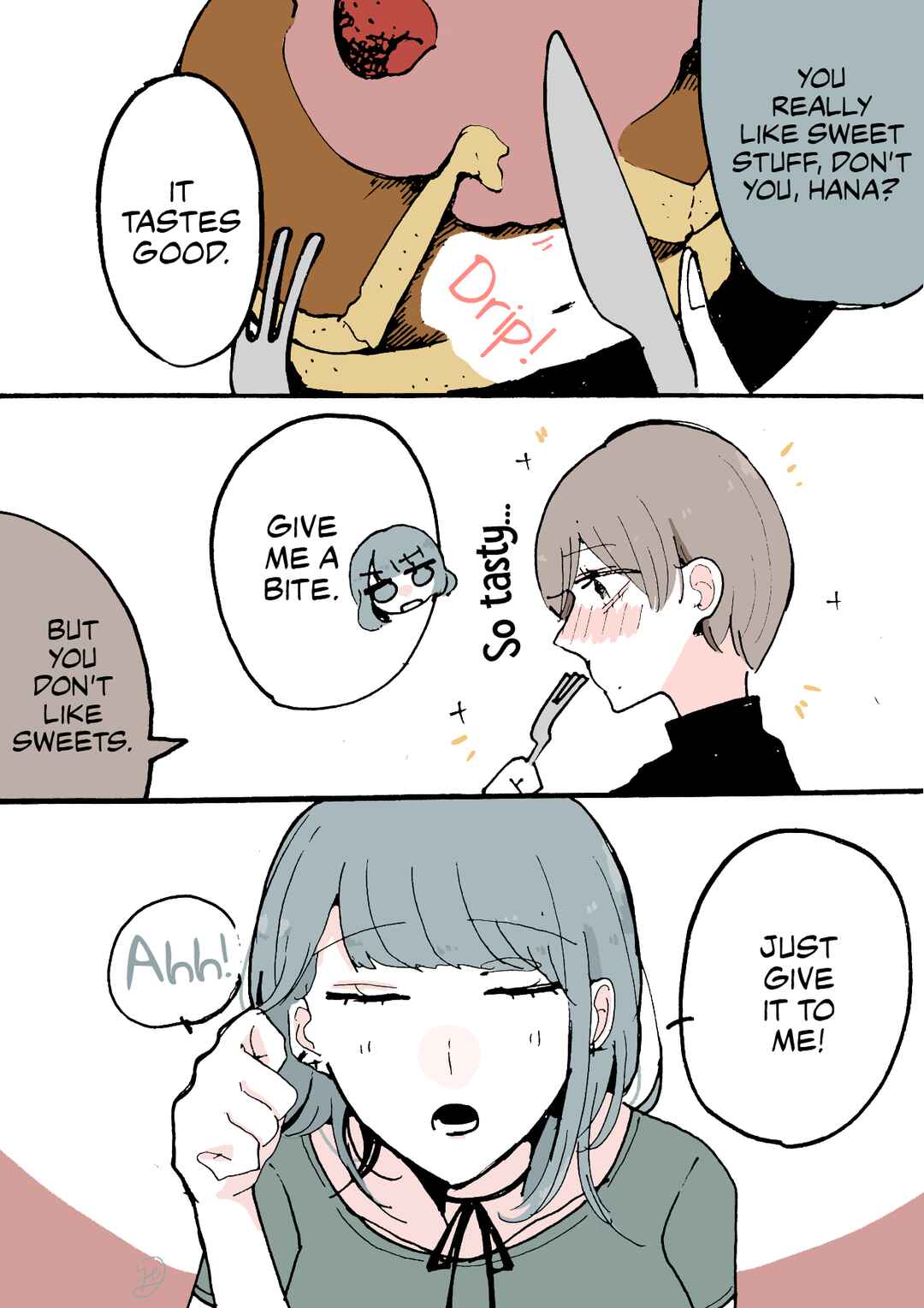 Page 2 Chapter 4 Doukyonin ni Kataomoi Shiteru Yuri Manga