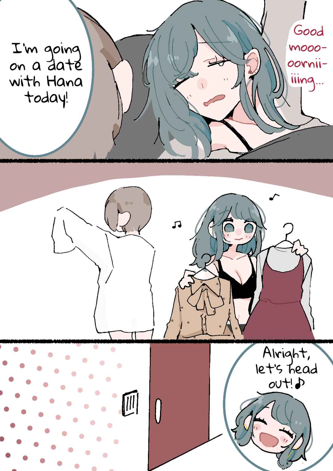 Page 1 Chapter 88 Doukyonin ni Kataomoi Shiteru Yuri Manga