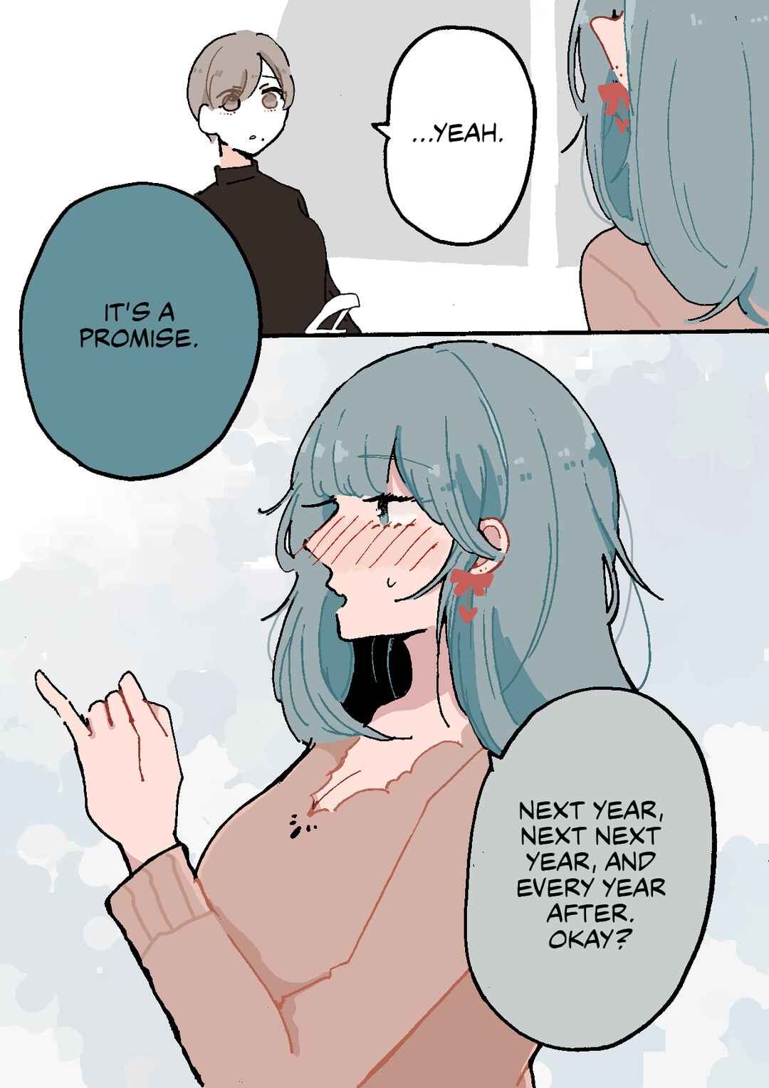 Page 3 Chapter 23 Doukyonin ni Kataomoi Shiteru Yuri Manga