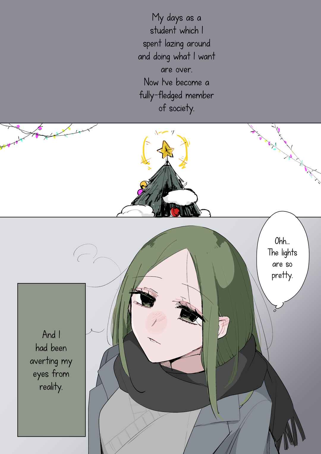 Page 1 Chapter Unknown_299c Doukyonin ni Kataomoi Shiteru Yuri Manga