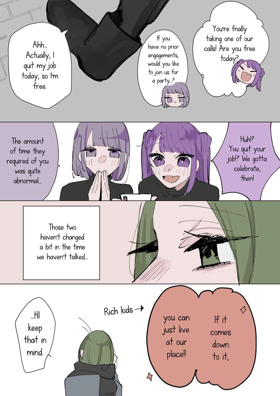 Page 5 Chapter Unknown_299c Doukyonin ni Kataomoi Shiteru Yuri Manga