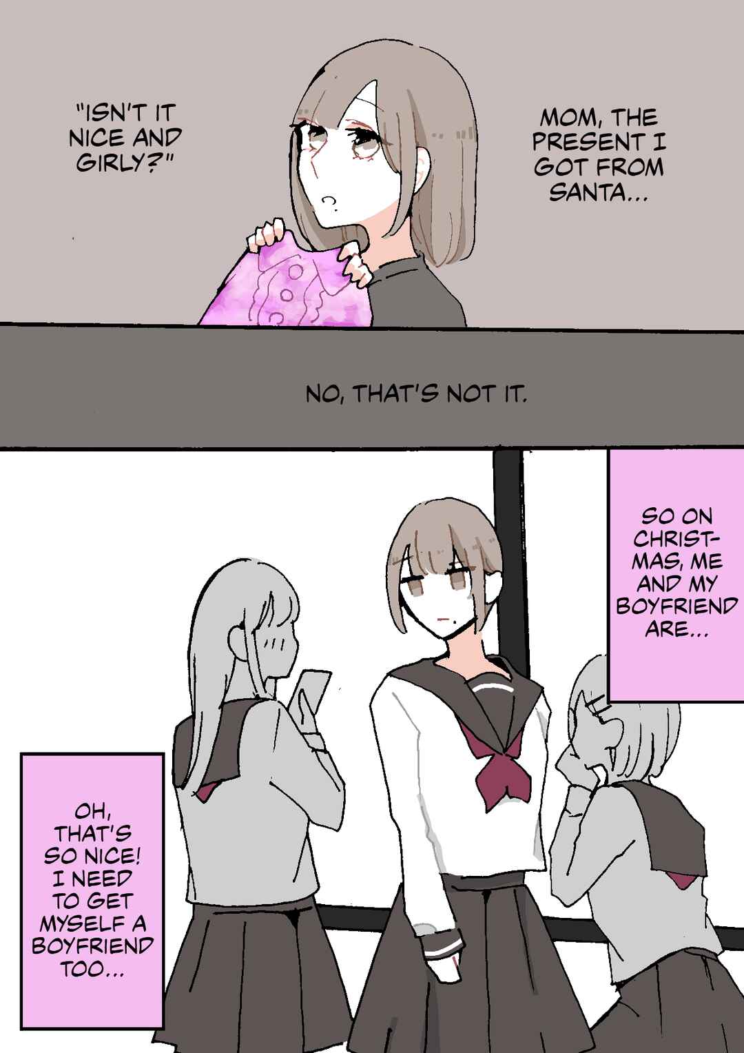 Page 2 Chapter 27 Doukyonin ni Kataomoi Shiteru Yuri Manga