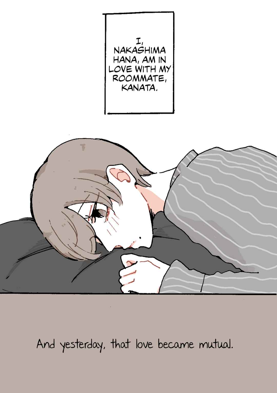 Page 1 Chapter 36 Doukyonin ni Kataomoi Shiteru Yuri Manga