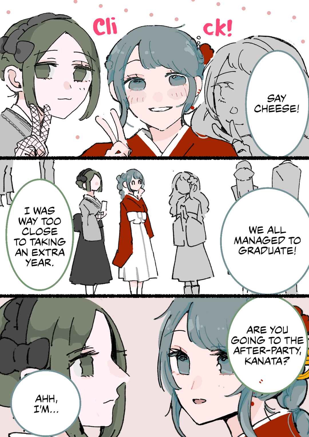 Page 2 Chapter 91 Doukyonin ni Kataomoi Shiteru Yuri Manga
