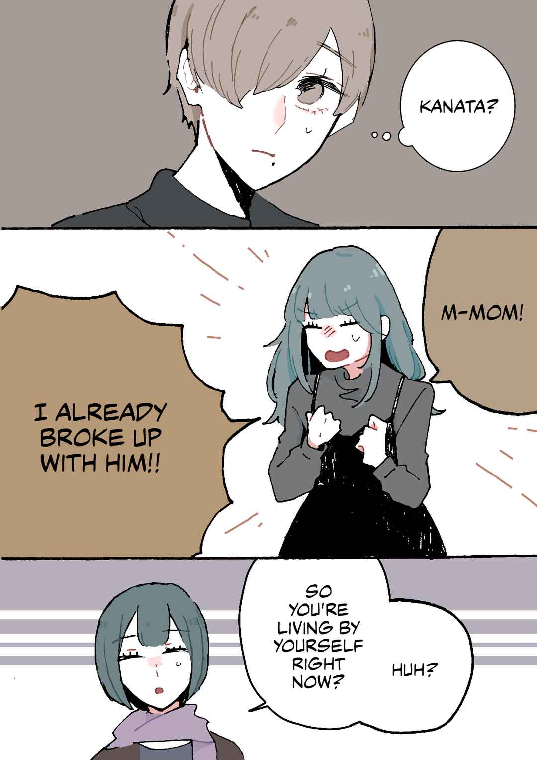 Page 3 Chapter 30 Doukyonin ni Kataomoi Shiteru Yuri Manga