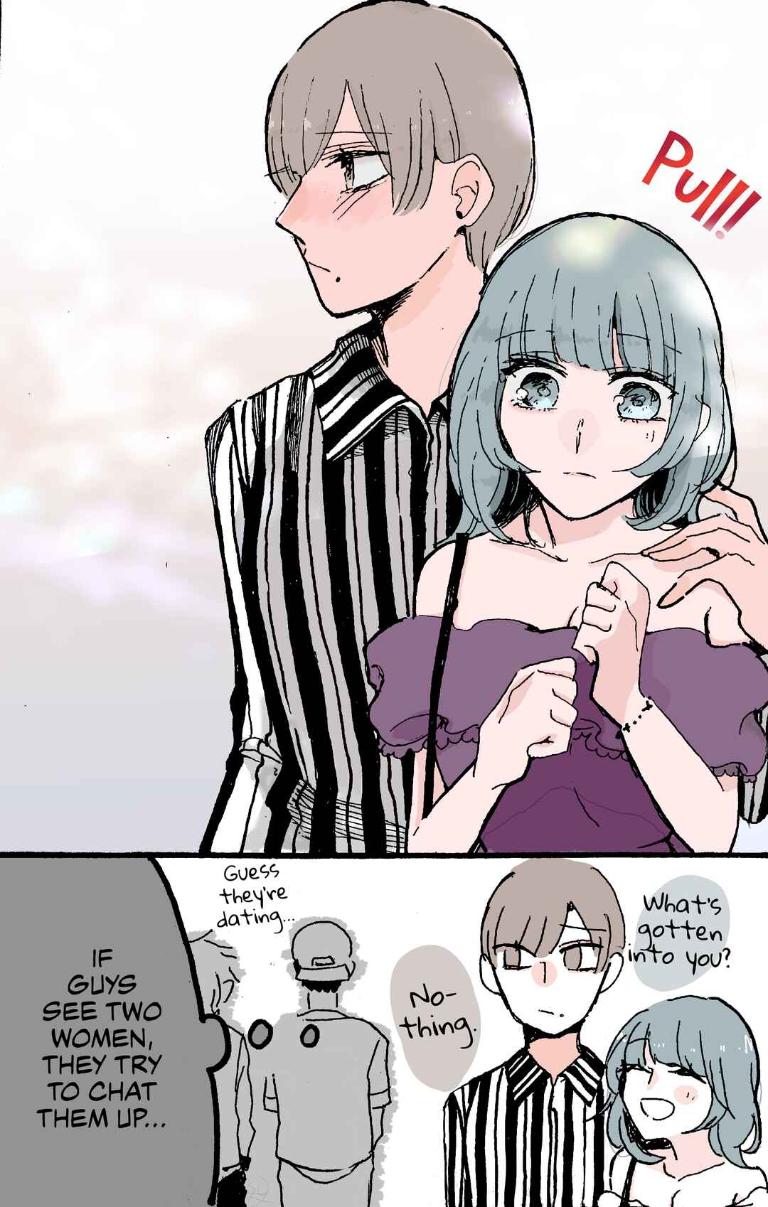 Page 3 Chapter 2 Doukyonin ni Kataomoi Shiteru Yuri Manga