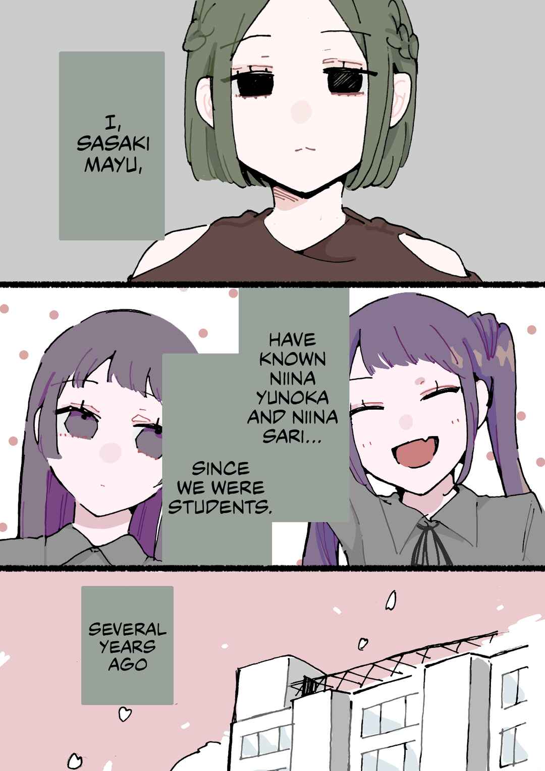 Page 1 Chapter 84 Doukyonin ni Kataomoi Shiteru Yuri Manga