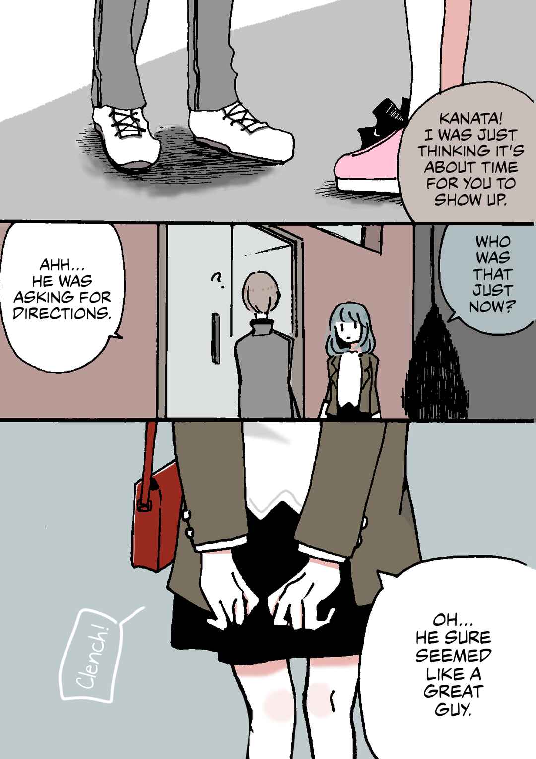 Page 2 Chapter 12 Doukyonin ni Kataomoi Shiteru Yuri Manga
