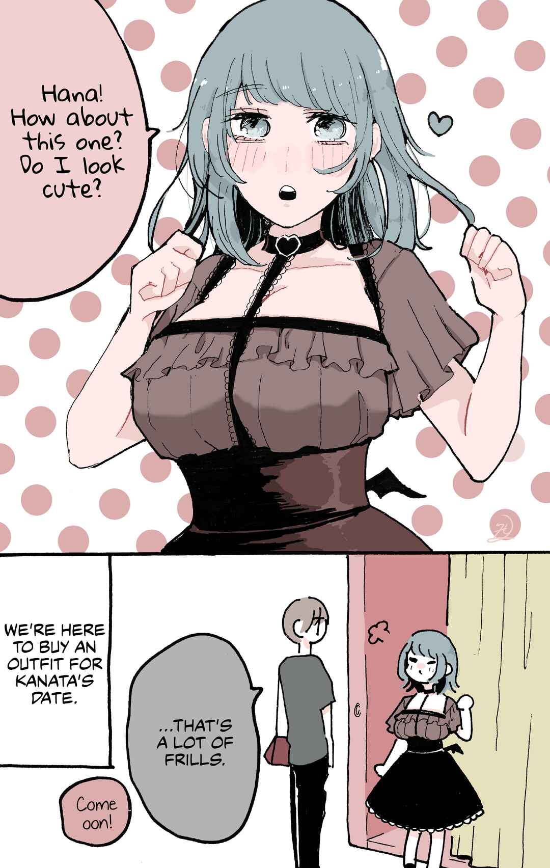 Page 1 Chapter 3 Doukyonin ni Kataomoi Shiteru Yuri Manga