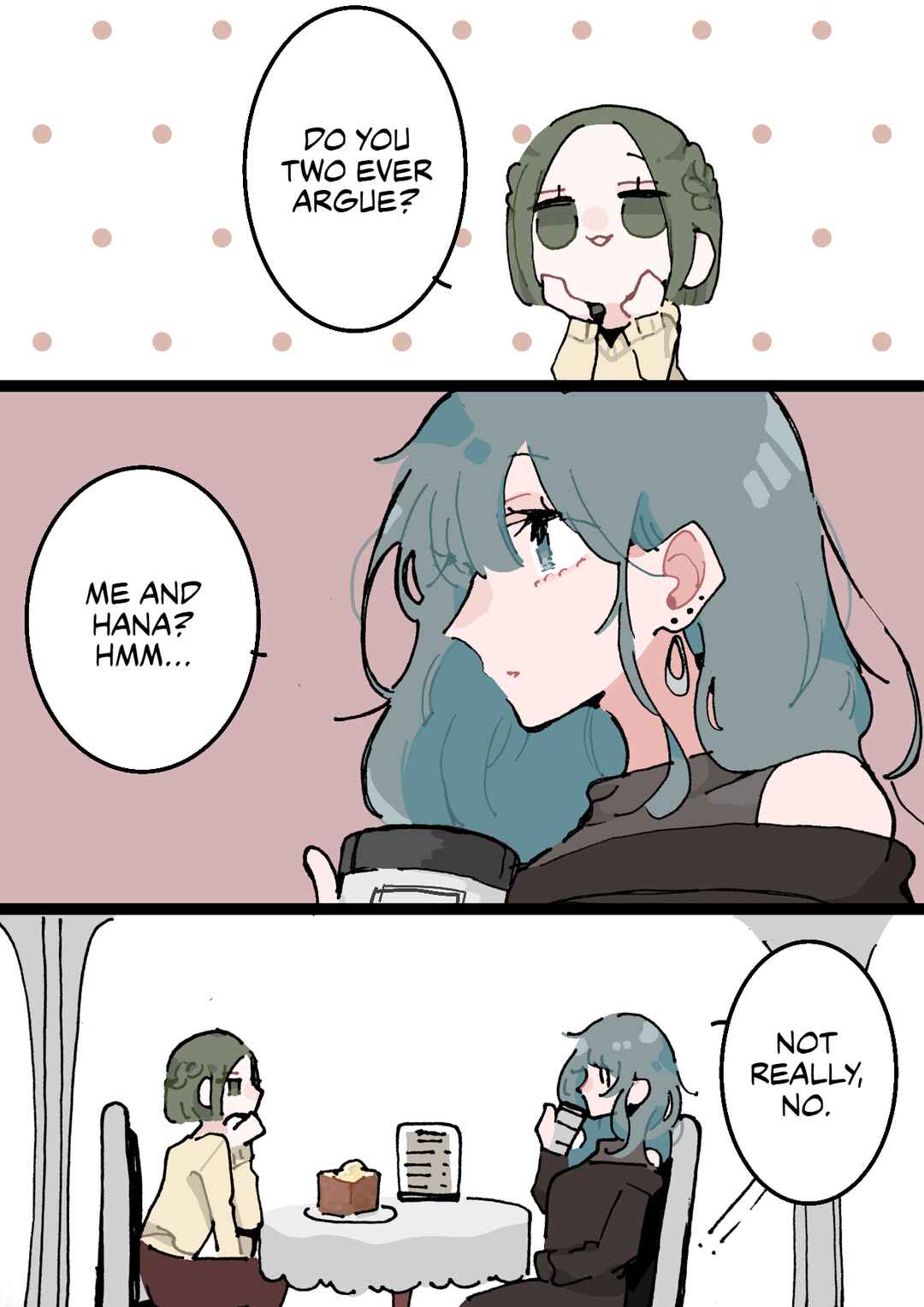 Page 1 Chapter 74 Doukyonin ni Kataomoi Shiteru Yuri Manga