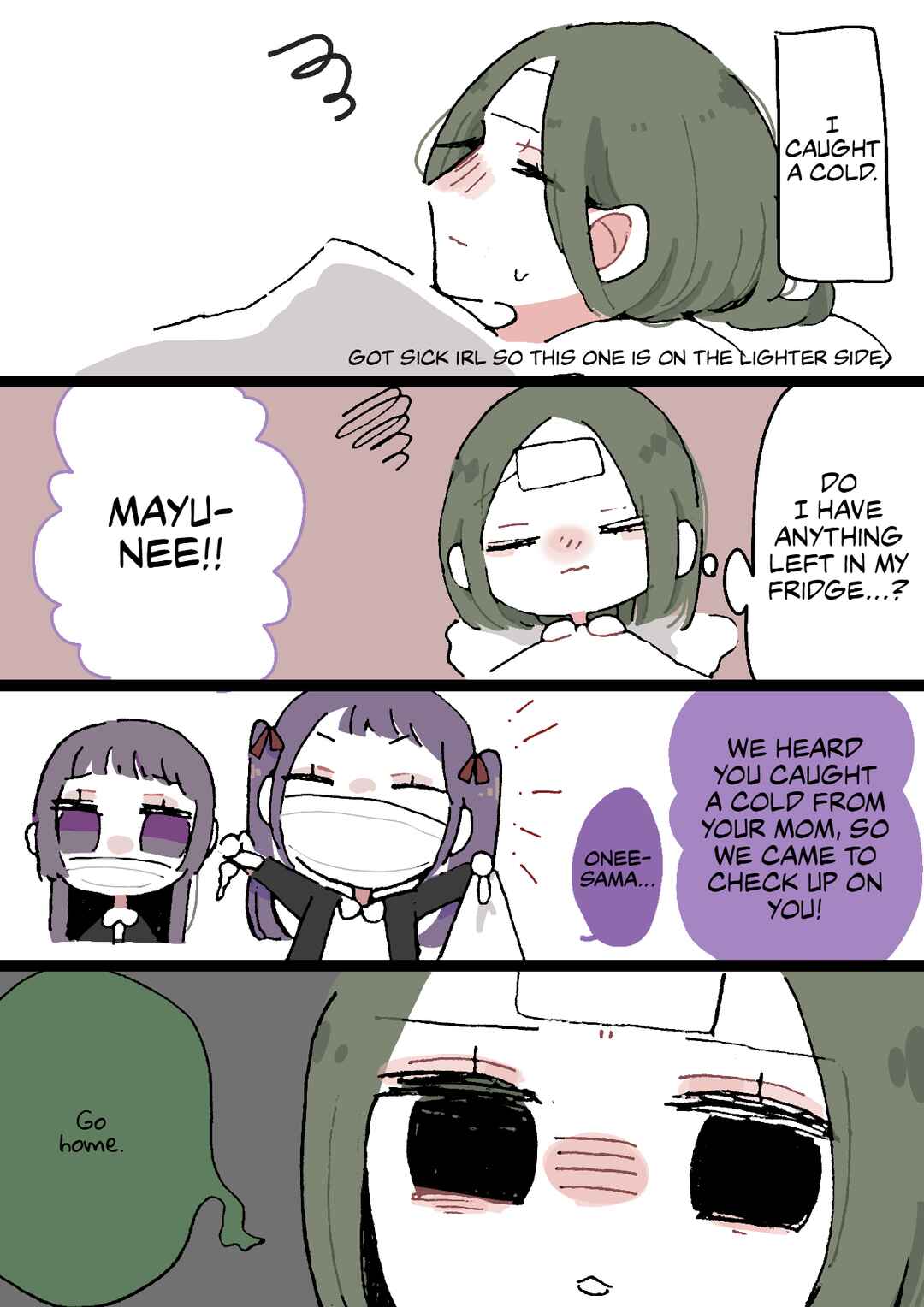 Page 1 Chapter 69 Doukyonin ni Kataomoi Shiteru Yuri Manga
