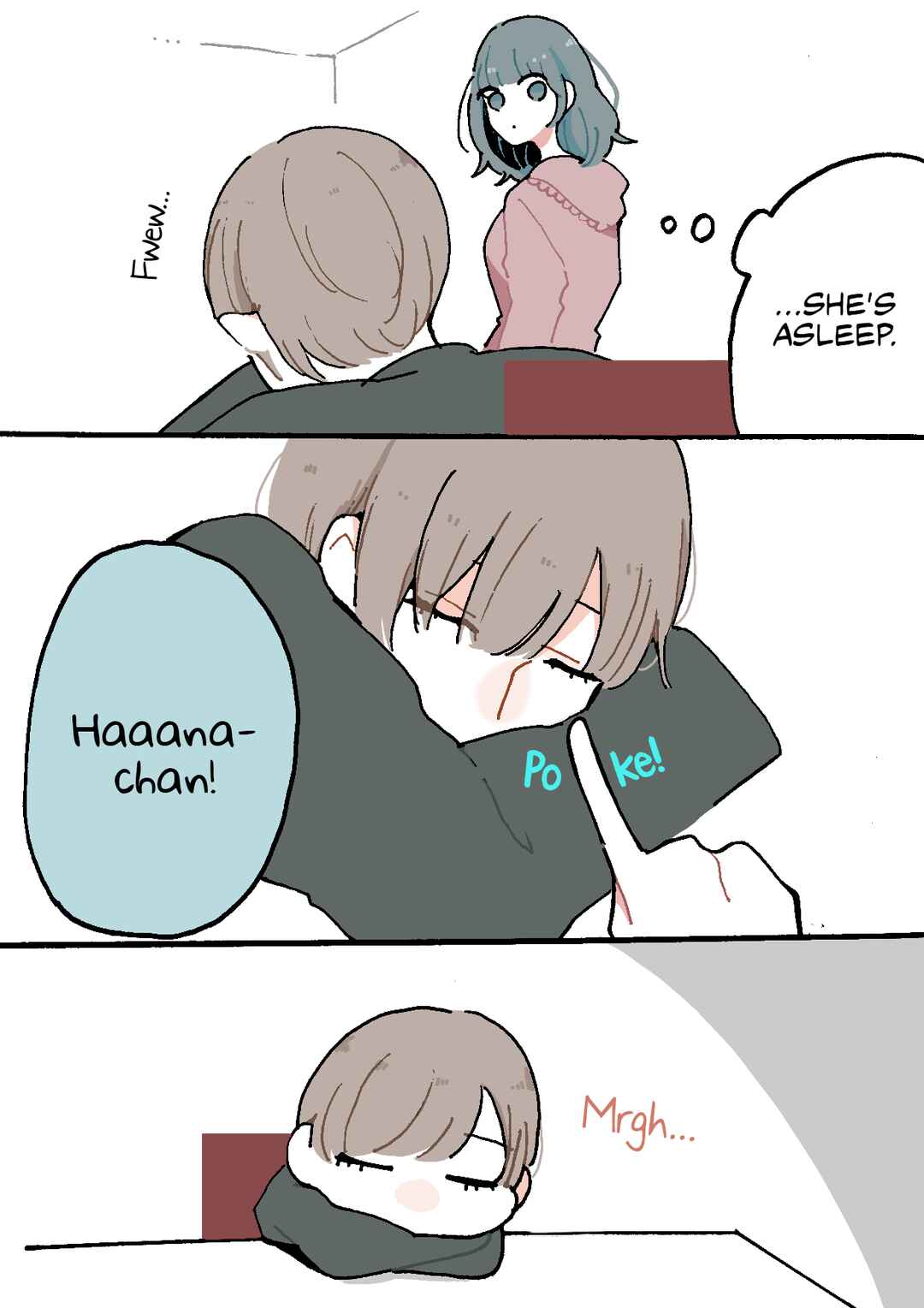 Page 1 Chapter 21 Doukyonin ni Kataomoi Shiteru Yuri Manga