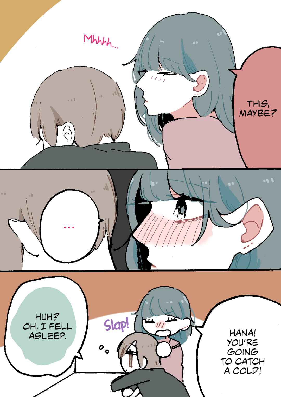 Page 3 Chapter 21 Doukyonin ni Kataomoi Shiteru Yuri Manga