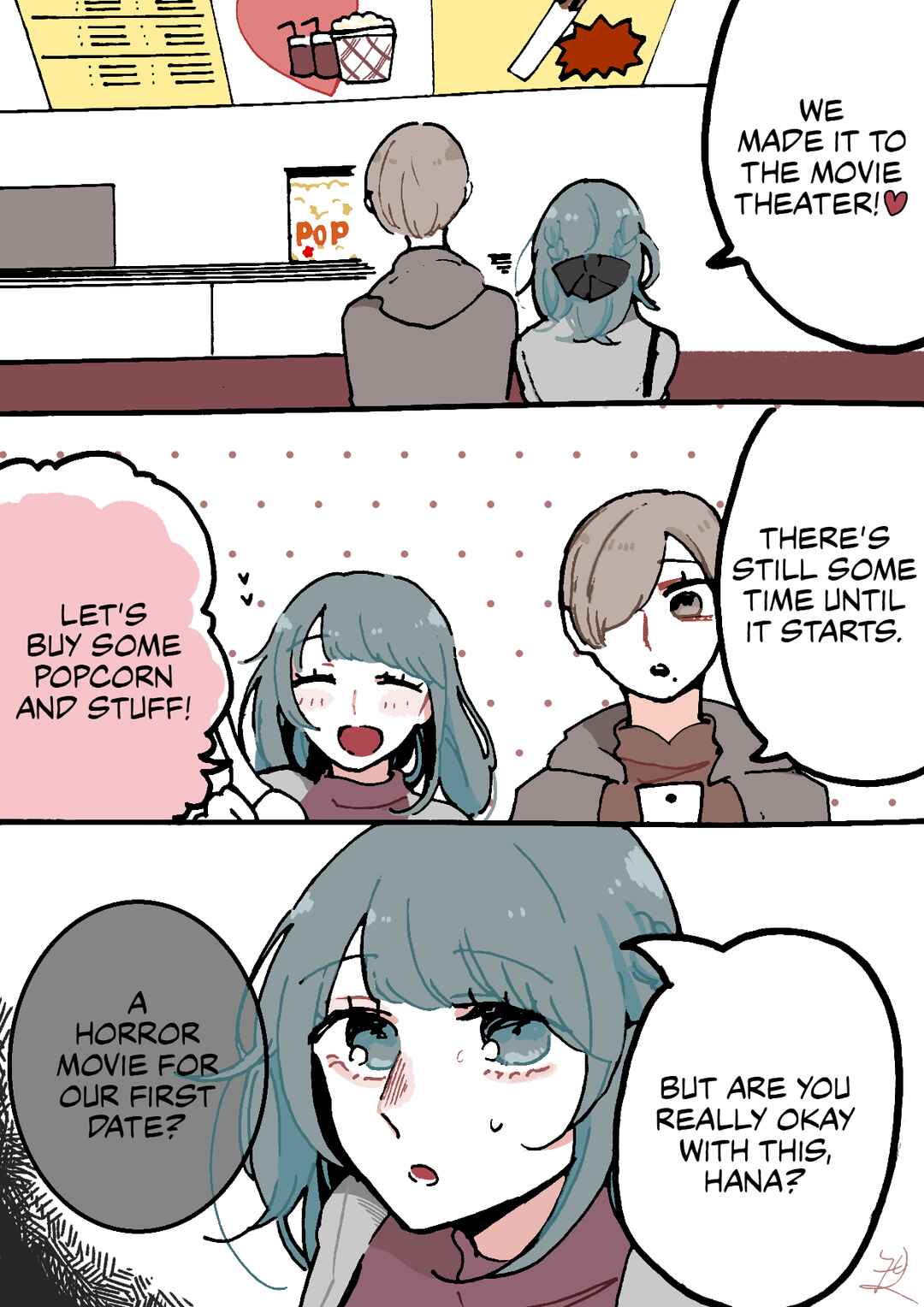 Page 1 Chapter 41 Doukyonin ni Kataomoi Shiteru Yuri Manga
