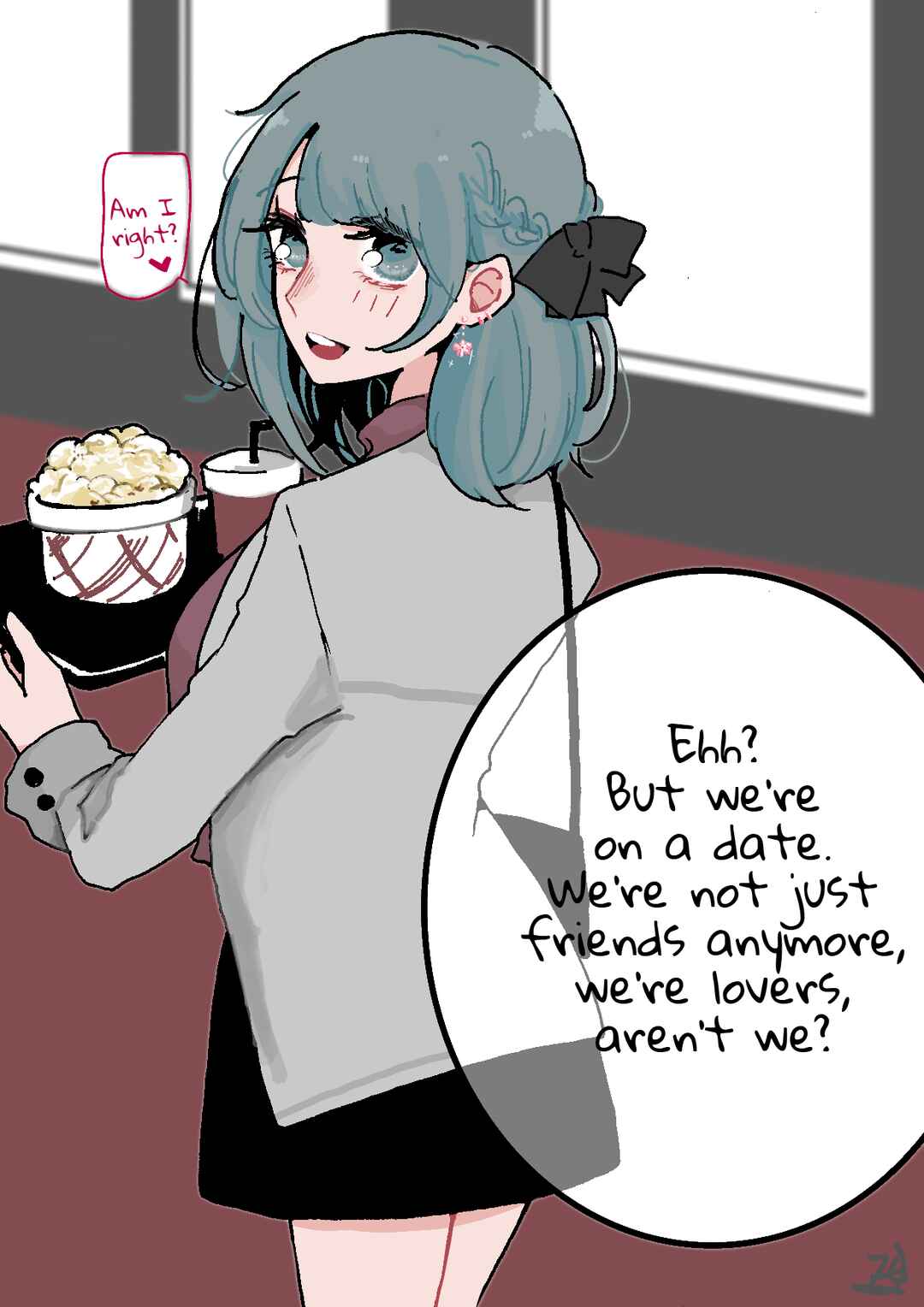 Page 4 Chapter 41 Doukyonin ni Kataomoi Shiteru Yuri Manga
