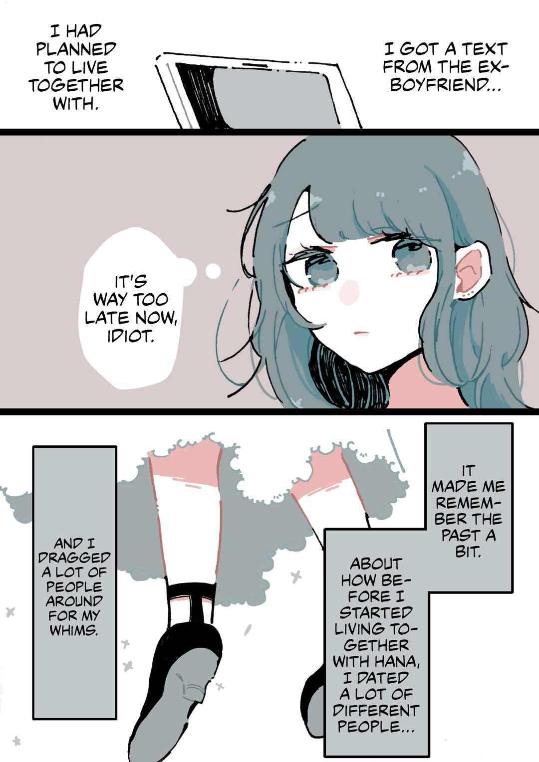 Page 1 Chapter 59 Doukyonin ni Kataomoi Shiteru Yuri Manga