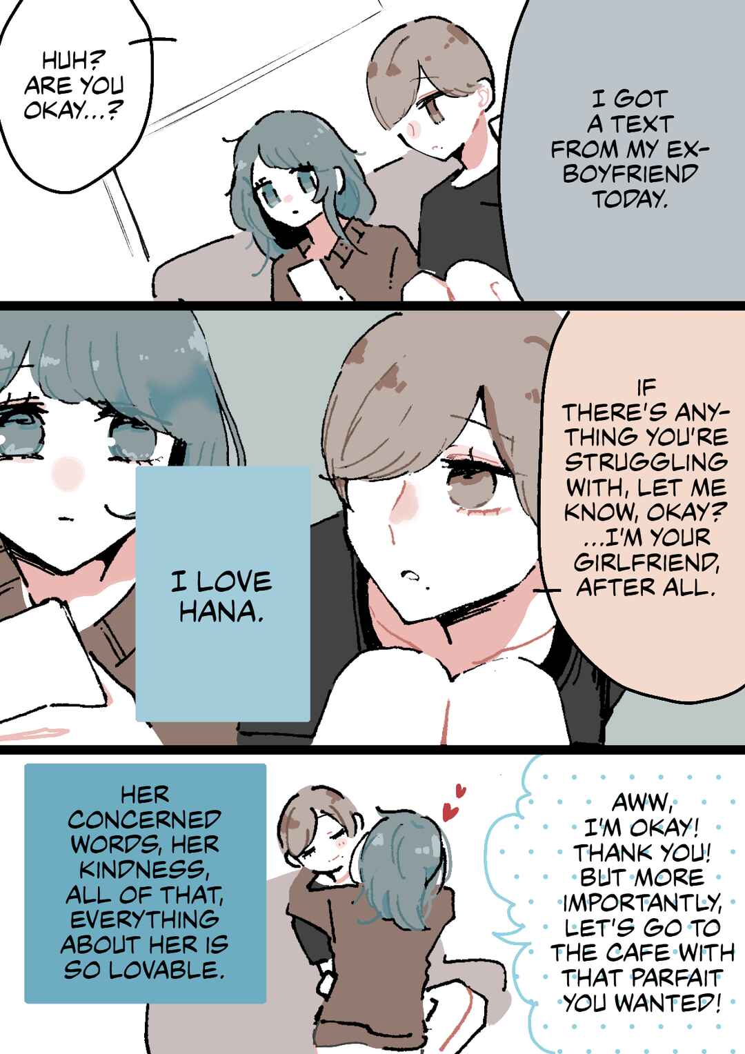 Page 4 Chapter 59 Doukyonin ni Kataomoi Shiteru Yuri Manga