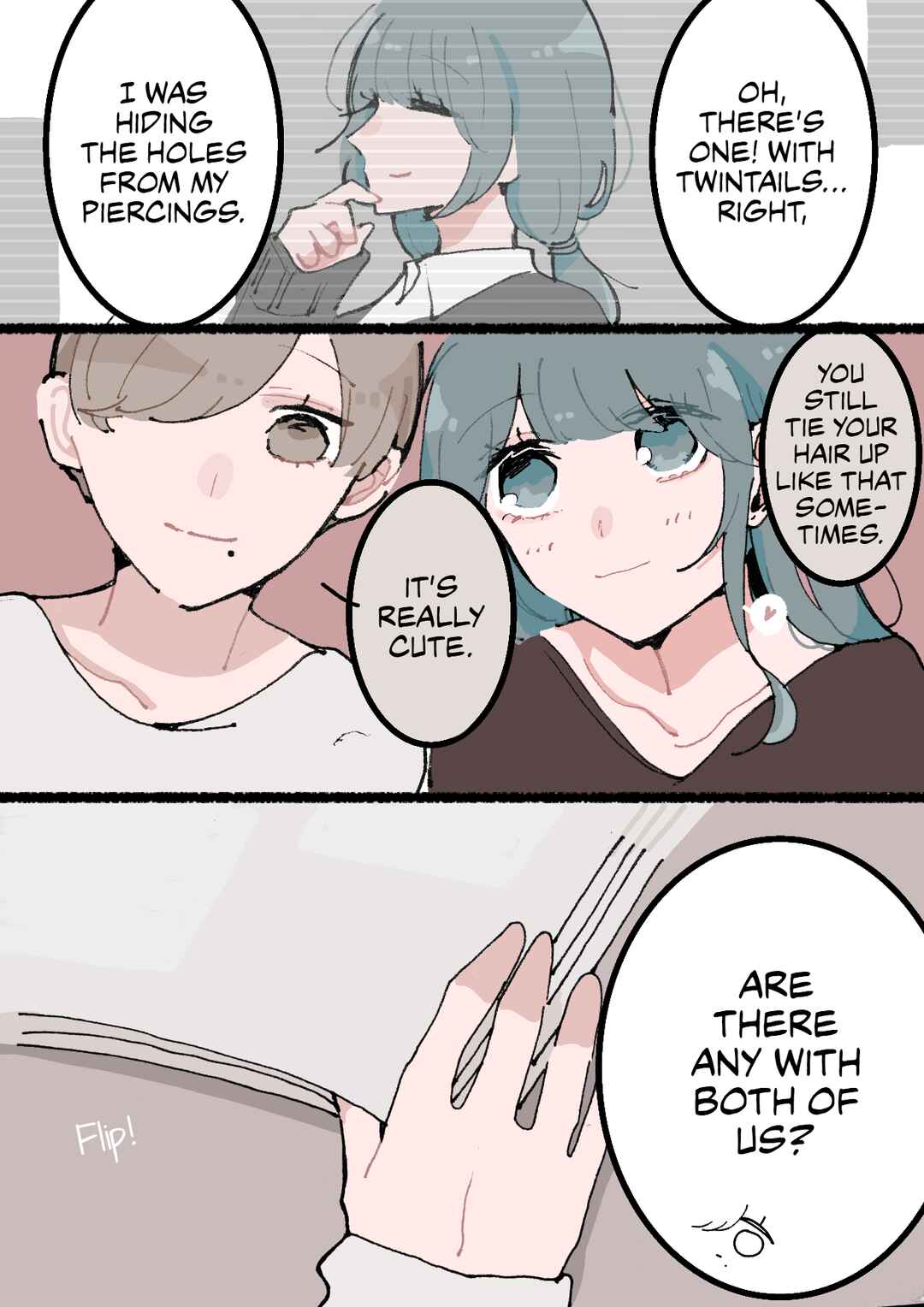 Page 3 Chapter 77 Doukyonin ni Kataomoi Shiteru Yuri Manga