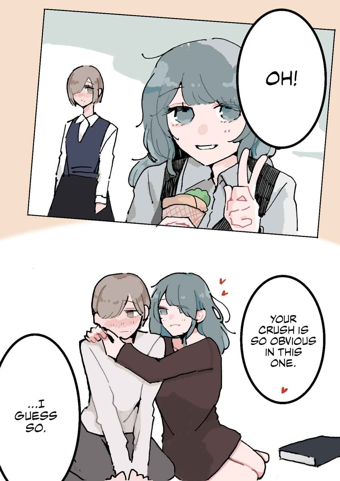 Page 4 Chapter 77 Doukyonin ni Kataomoi Shiteru Yuri Manga