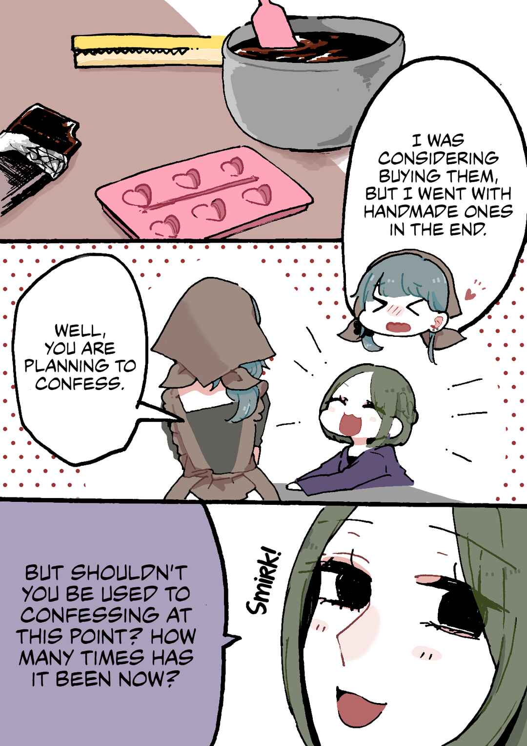 Page 3 Chapter 33 Doukyonin ni Kataomoi Shiteru Yuri Manga