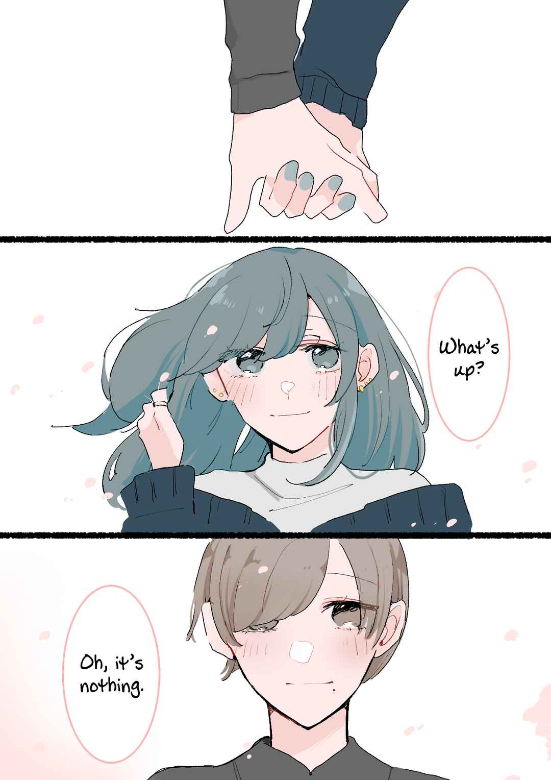 Page 3 Chapter 93 Doukyonin ni Kataomoi Shiteru Yuri Manga
