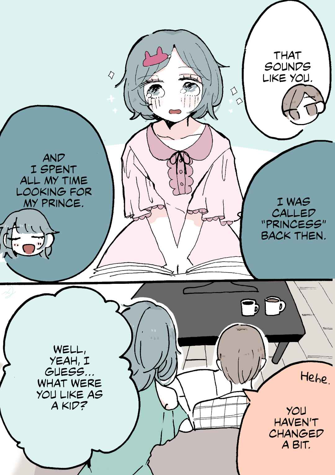 Page 2 Chapter 7 Doukyonin ni Kataomoi Shiteru Yuri Manga