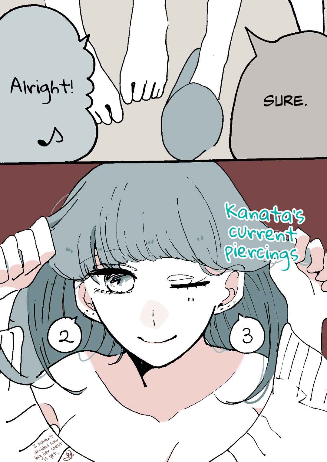 Page 3 Chapter 6 Doukyonin ni Kataomoi Shiteru Yuri Manga