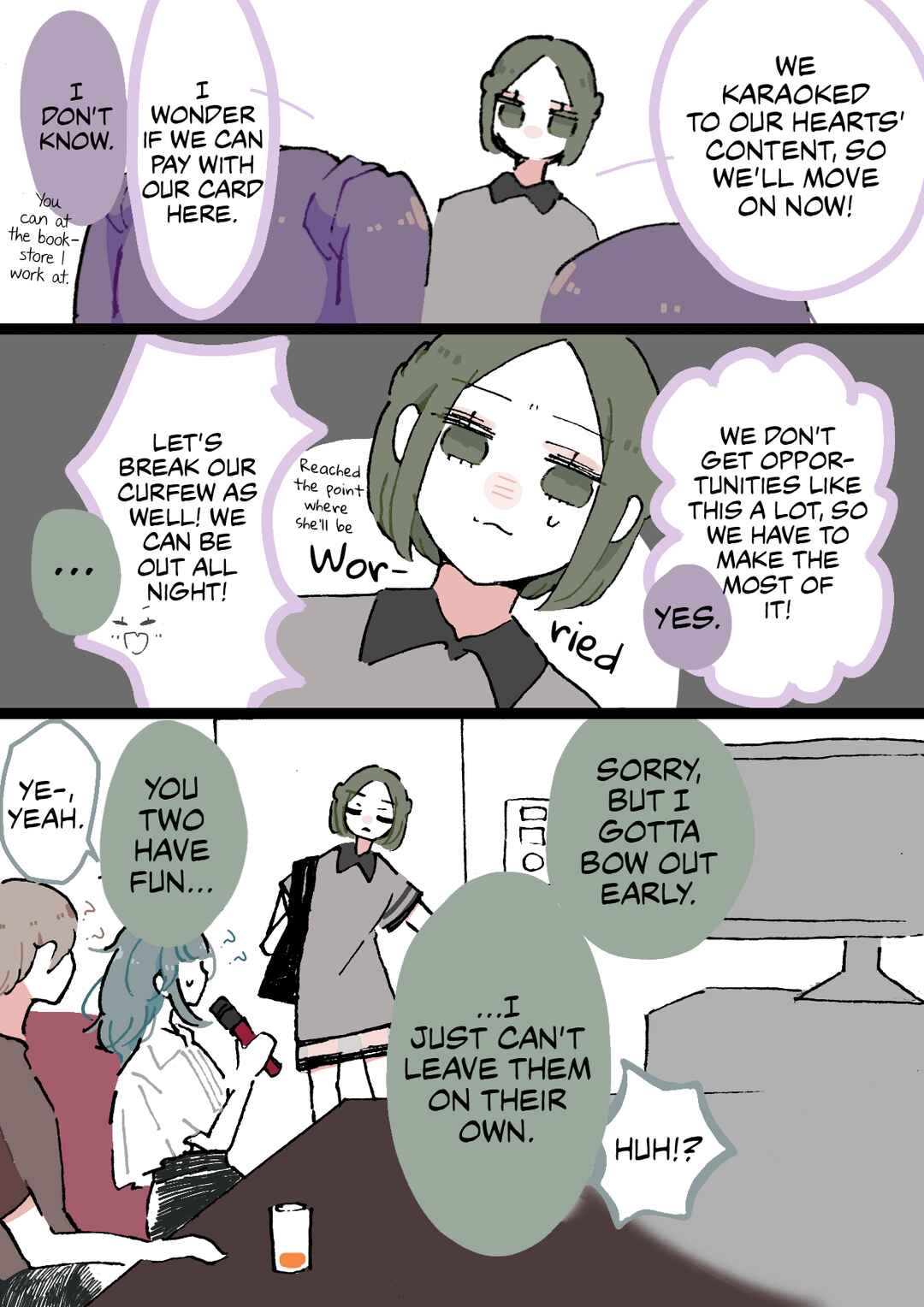 Page 4 Chapter 56 Doukyonin ni Kataomoi Shiteru Yuri Manga
