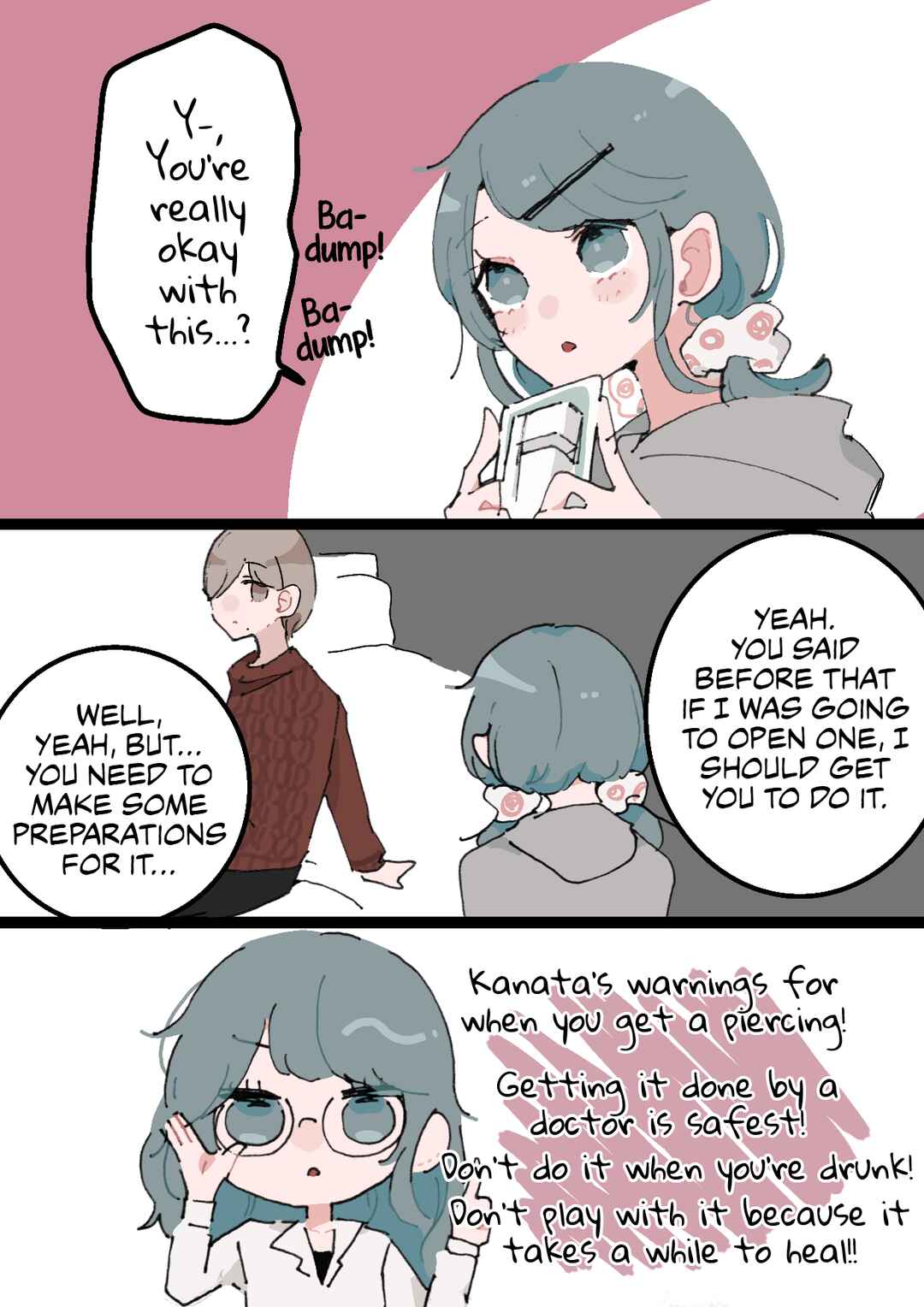 Page 3 Chapter 73 Doukyonin ni Kataomoi Shiteru Yuri Manga