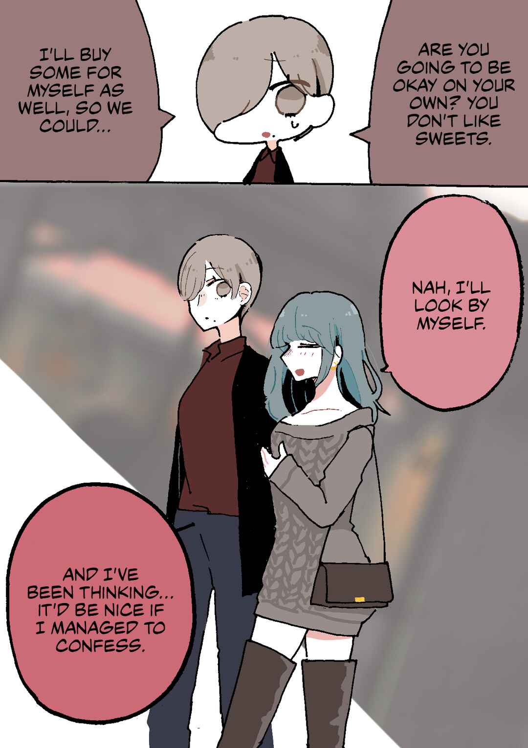 Page 3 Chapter 32 Doukyonin ni Kataomoi Shiteru Yuri Manga