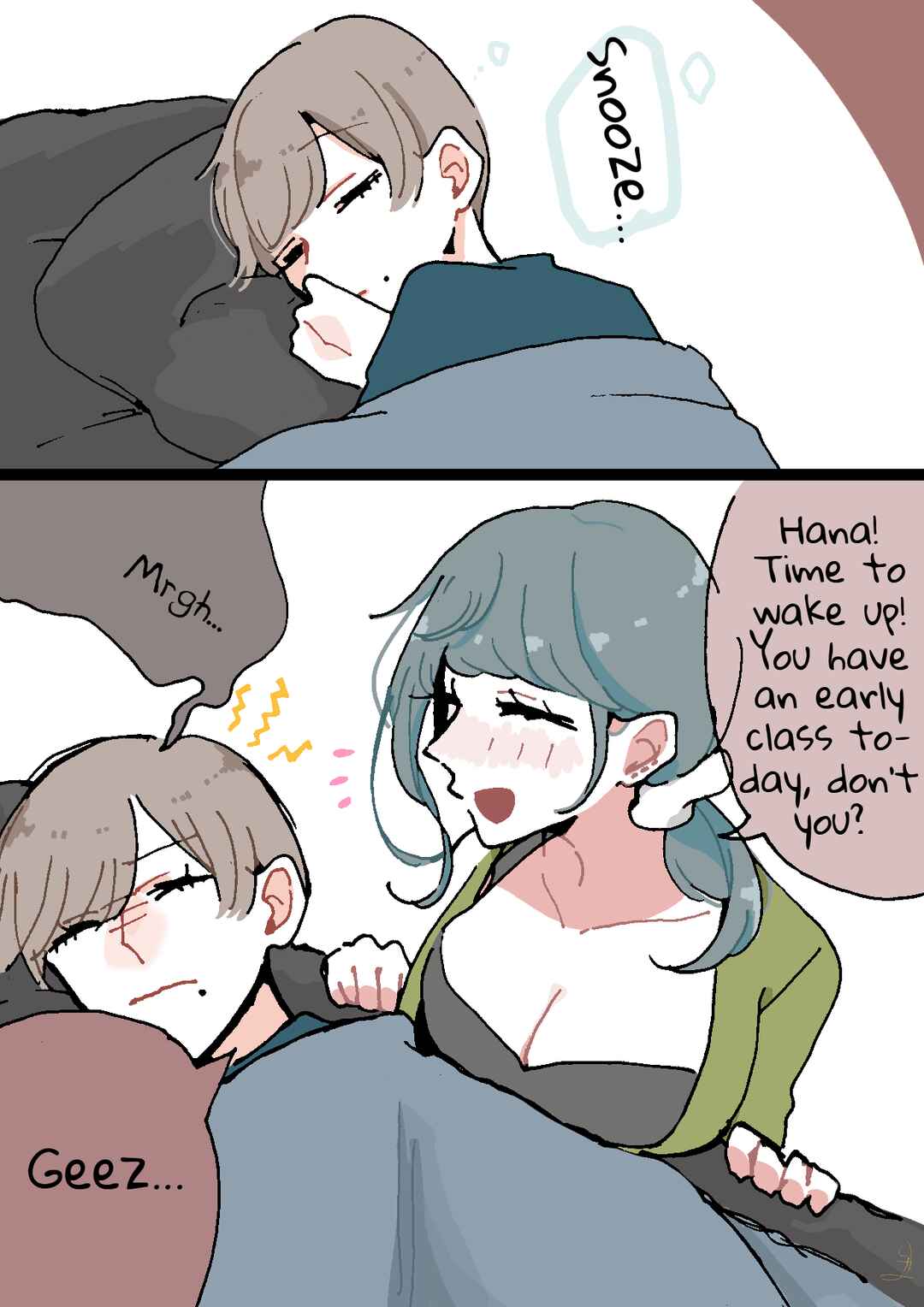 Page 3 Chapter 44 Doukyonin ni Kataomoi Shiteru Yuri Manga