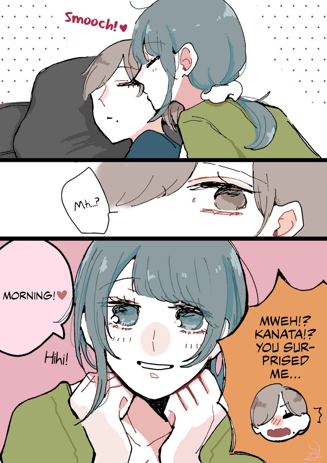 Page 4 Chapter 44 Doukyonin ni Kataomoi Shiteru Yuri Manga