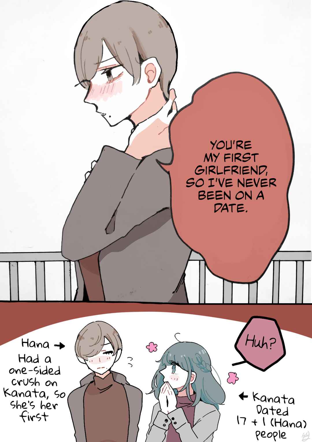 Page 4 Chapter 40 Doukyonin ni Kataomoi Shiteru Yuri Manga
