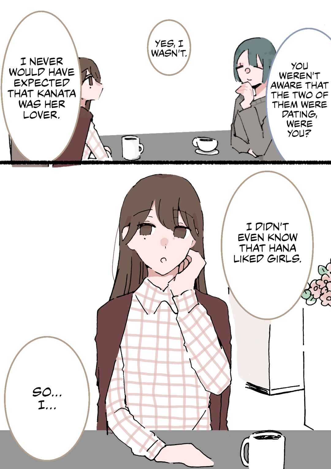 Page 2 Chapter 90 Doukyonin ni Kataomoi Shiteru Yuri Manga