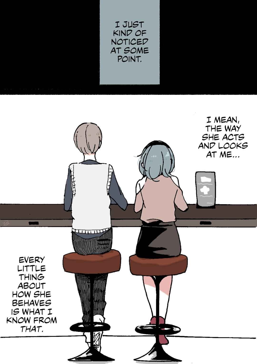 Page 3 Chapter 10 Doukyonin ni Kataomoi Shiteru Yuri Manga