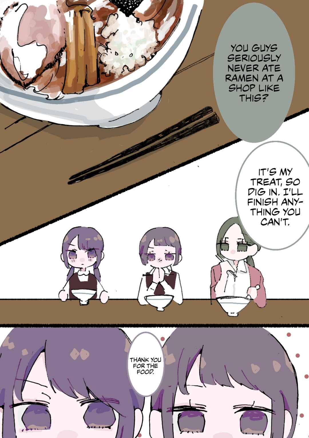 Page 3 Chapter 85 Doukyonin ni Kataomoi Shiteru Yuri Manga