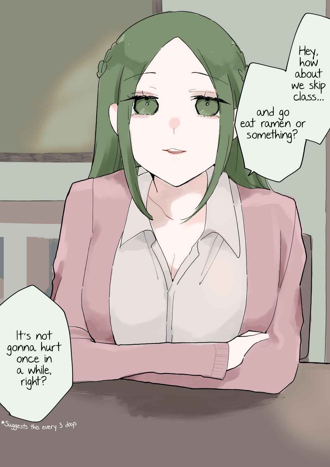 Page 6 Chapter 85 Doukyonin ni Kataomoi Shiteru Yuri Manga