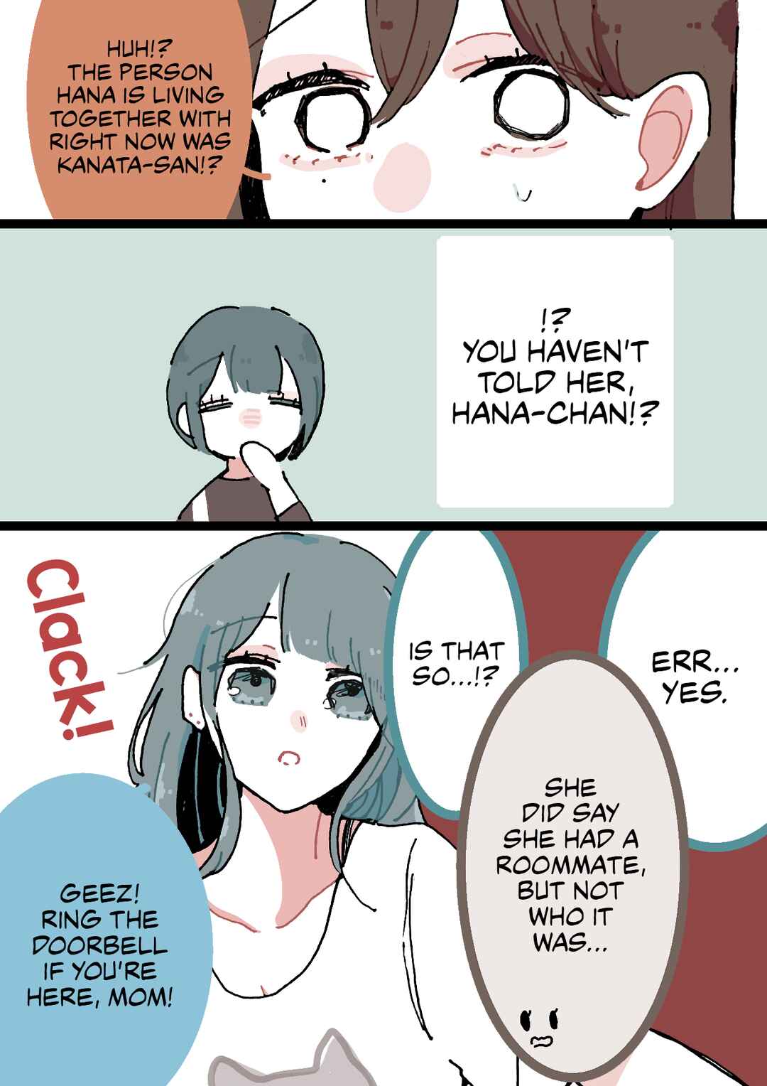 Page 4 Chapter 65 Doukyonin ni Kataomoi Shiteru Yuri Manga