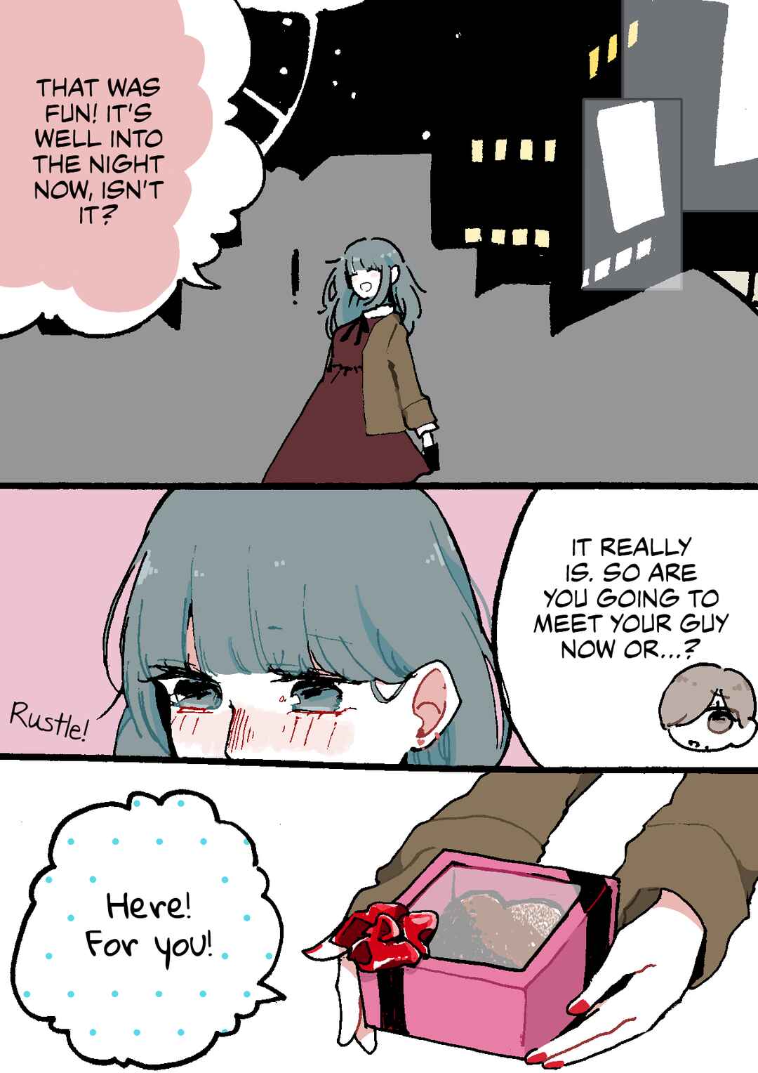 Page 3 Chapter 34 Doukyonin ni Kataomoi Shiteru Yuri Manga