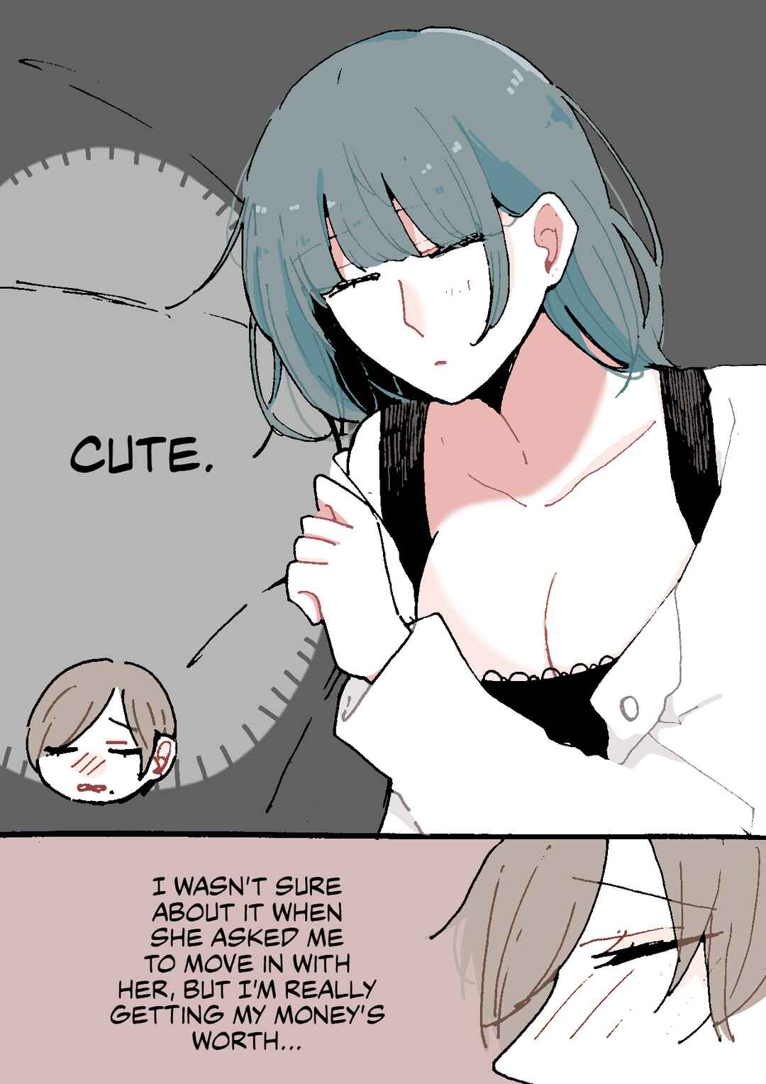 Page 3 Chapter 18 Doukyonin ni Kataomoi Shiteru Yuri Manga