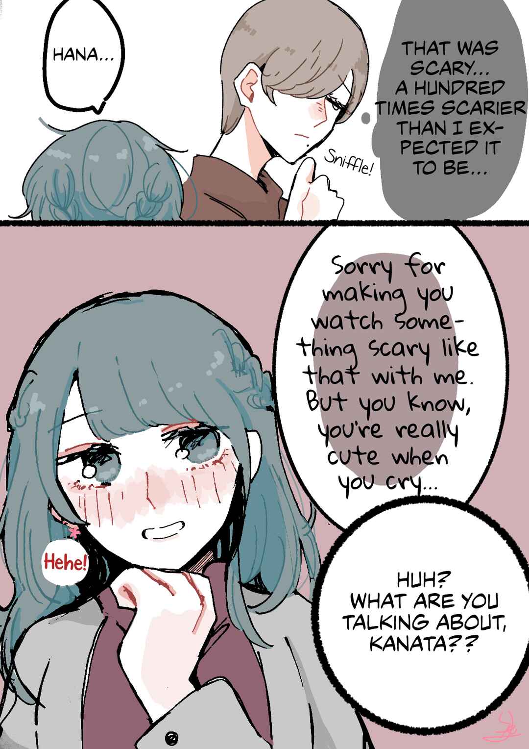 Page 4 Chapter 42 Doukyonin ni Kataomoi Shiteru Yuri Manga