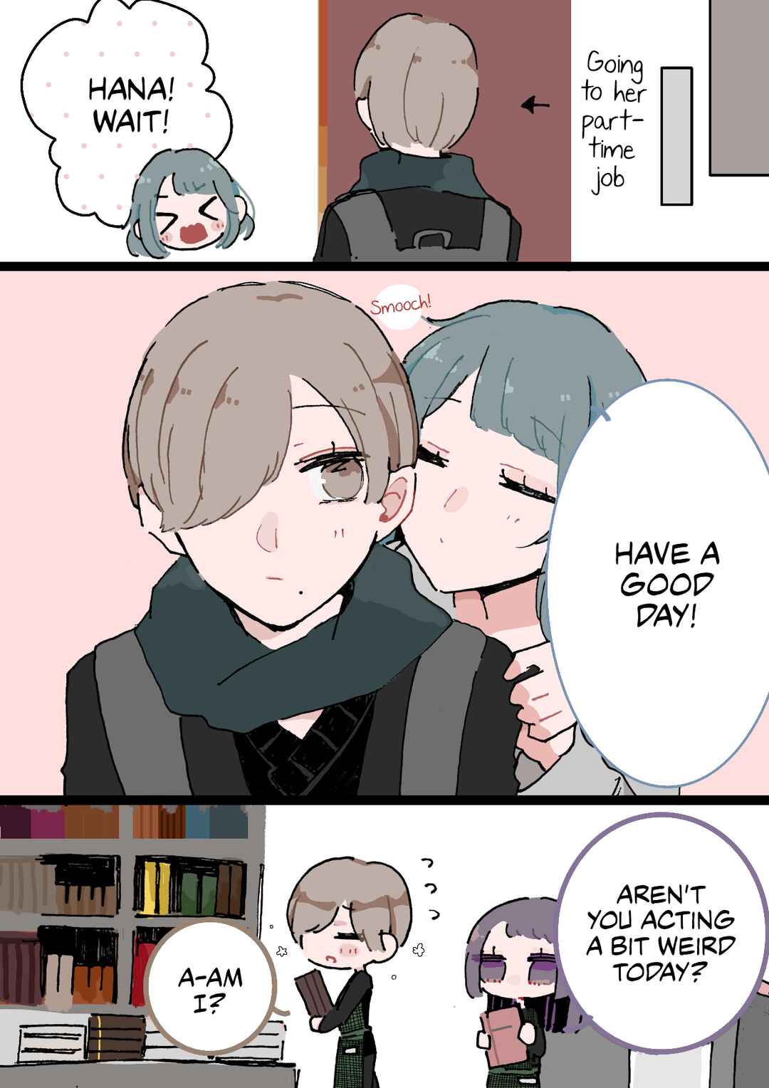 Page 2 Chapter 71 Doukyonin ni Kataomoi Shiteru Yuri Manga