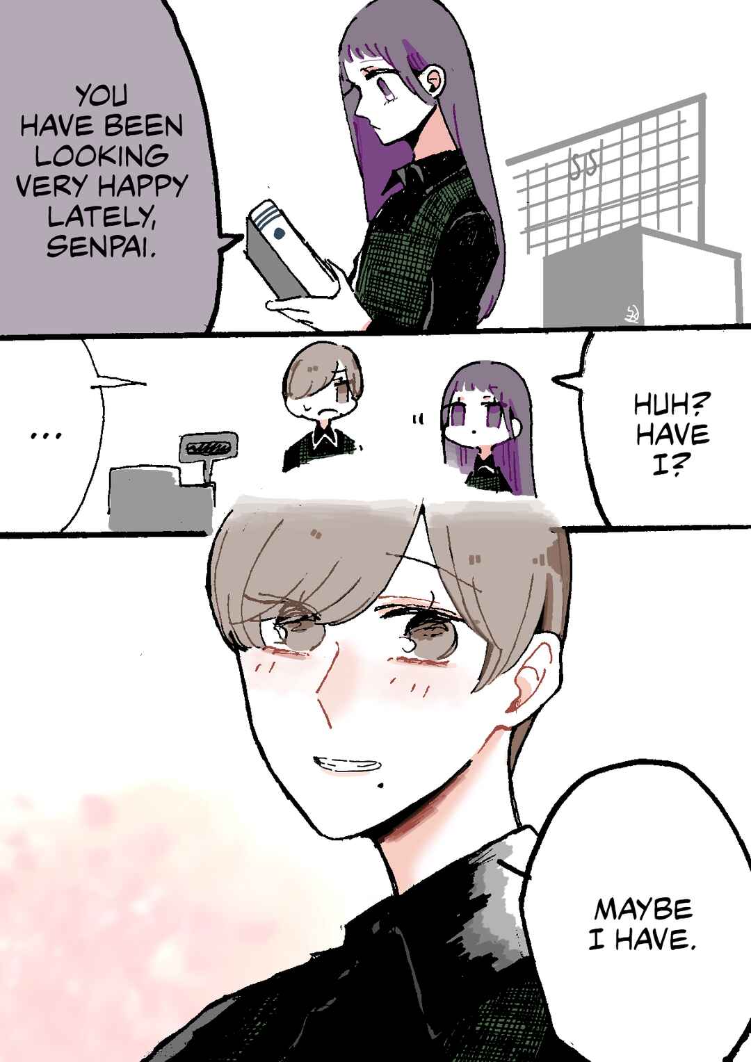 Page 4 Chapter 38 Doukyonin ni Kataomoi Shiteru Yuri Manga