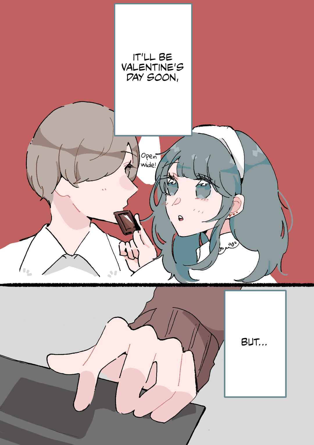 Page 1 Chapter 86 Doukyonin ni Kataomoi Shiteru Yuri Manga