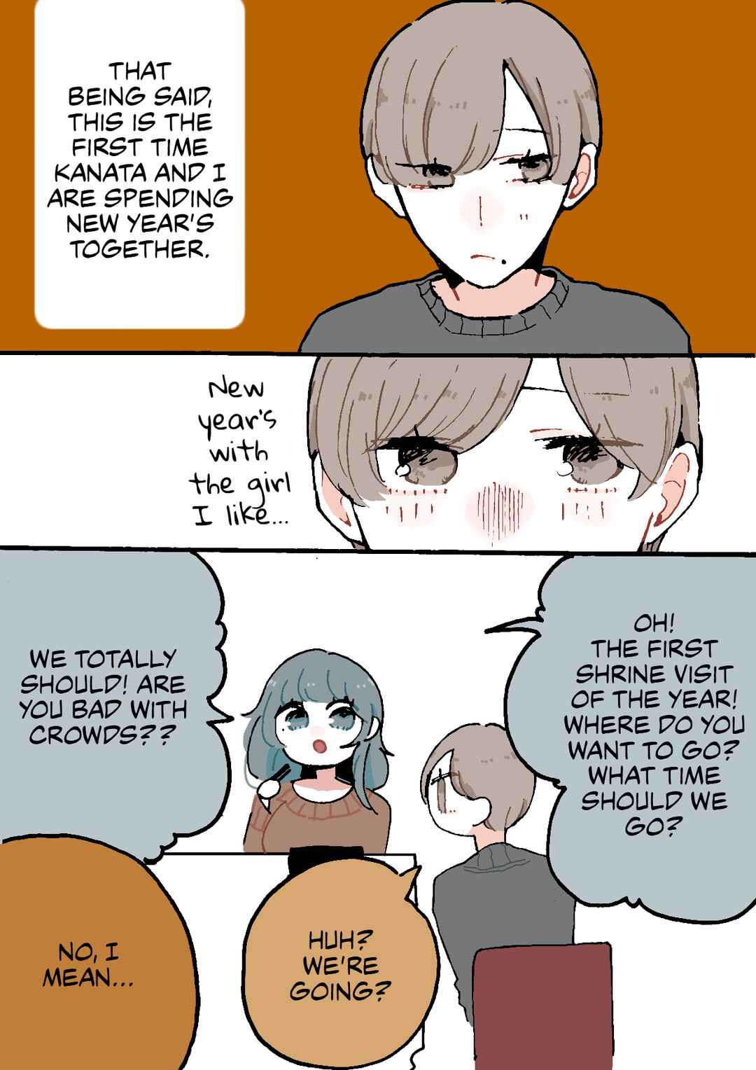 Page 2 Chapter 28 Doukyonin ni Kataomoi Shiteru Yuri Manga