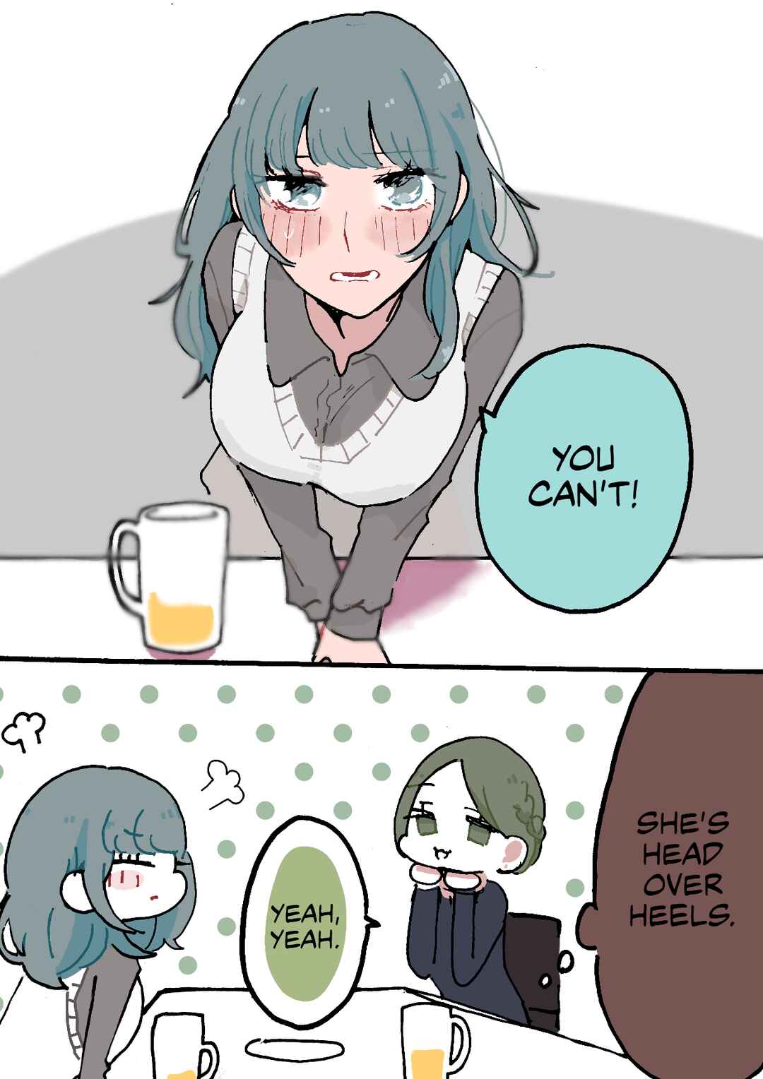 Page 4 Chapter 24 Doukyonin ni Kataomoi Shiteru Yuri Manga